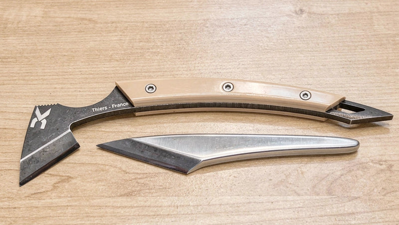 Un coupe-capsule inspiré des couteaux kiridashi japonais.